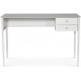 Flash skrivebord 120x50 cm - Hvid / Messing