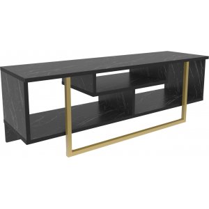 Asal media bnk 120 cm - Sort/guld