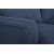 Howard Watford deluxe 4-personers svungen sofa - Bl + Pletfjerner til mbler