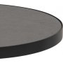 Soli sofabord 45 cm - Sort