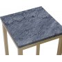 Accent piedestal 27 - Gr marmor / Messing farvet base
