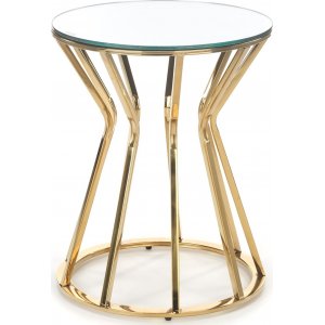 Afina sofabord 45 cm - Guld/spejlglas