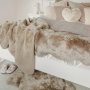 Forsigtigt dobbelt freskind Taupe - 60 x 180 cm