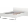 Style sengeramme 140 x 200 cm - Hvid
