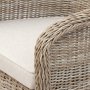 Spisest med 6 stole og spisebord 180 x 100 cm rattan - Menton/Mercury