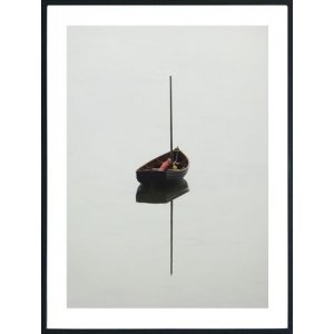 Posterworld - Motiv Lonely Boat - 50x70 cm