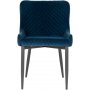 Boston Dining Chair - Mrkebl/Sort