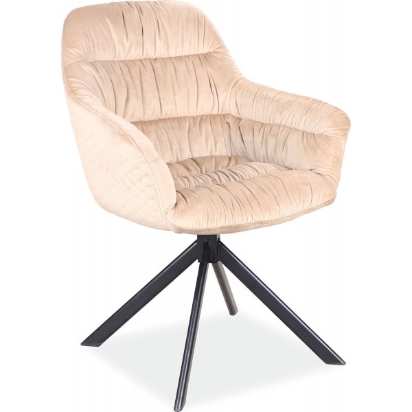Astoria spisestuestol - Beige fljl