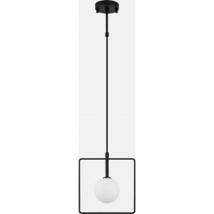 Geometri loftslampe 11100 - Sort/hvid