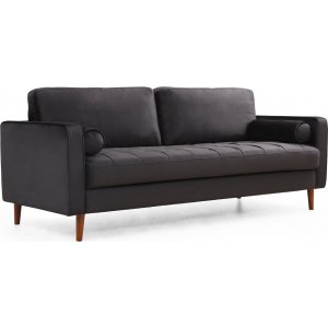 Rom 3-personers sofa - Sort