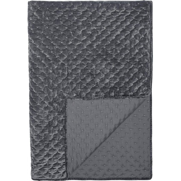 Cia sengetppe dobbelt 260 x 260 cm - Gr fljl