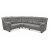 Peking hjrnesofa - Gr