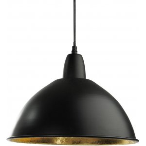 Klassisk metal loftslampe - Sort