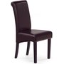Natal stol - Mrkebrun (PU) / Wenge