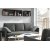Triango sofabord 80 x 65 cm - Hvid/sonoma eg