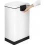 Denniz skraldespand 30 l - Hvid