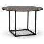 Sintorp rundt spisebord 115 cm - Brun marmor (Eksklusivt laminat)