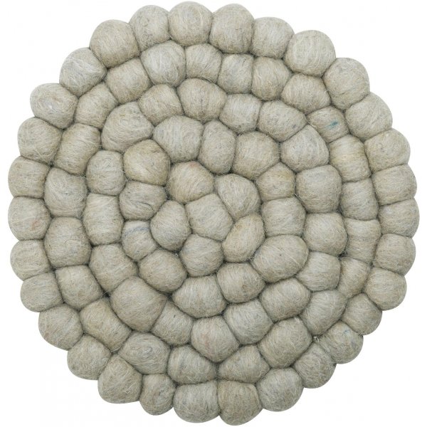 Nisha grydemtte 20 cm - Offwhite