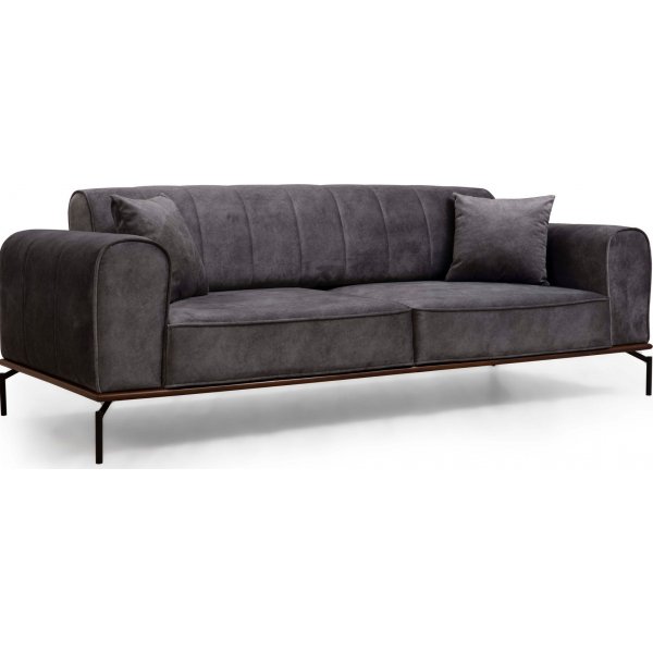 Siesta 3-personers sofa - antracit