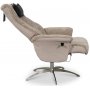 Lnestol i uldne freskind - Beige freskind