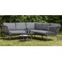 Halmstad sofagruppe udegruppe med bordst - Gr + Tekstilrensning til mbler
