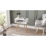 Victoria sidebord 51,4 x 29,5 cm - Hvid