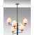 Arve loftslampe 10180 - Sort/antik/hvid