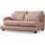 River divan sofa hjre - Pink