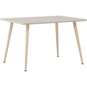 Polar spisebord til brn 80 x 60 cm - Hvidvask
