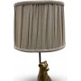 Belina lampeskrm i groft hr - Beige