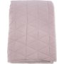 Ziro sengetæppe 250x150 cm - Lys pink