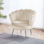 Monaco lnestol - Beige / krom