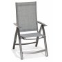 Scottsdale udendrs spisebordsst bord 112 cm inkl. 4 stk. Solana positionsstol - Shabby Chic gr
