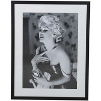 Villa maleri Marilyn pose - sort / hvid Villa maleri Marilyn pose - sort / hvid