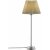 Kent bordlampe - Beige/krom - 58 cm