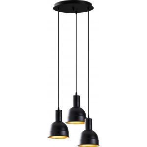 Bergamot loftslampe 183-S2 - Sort