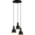 Bergamot loftslampe 183-S2 - Sort