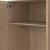 Billund garderobe med 3 lger - Hickory