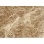 Heritage Kkken med marmor - Sort stel / Lysebrun Emprador marmor