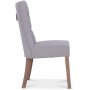 Victoria spisegruppe, rundt spisebord 120 cm med 4 Tuva Kate Stole - Hvid/Brunbet