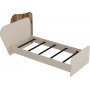 Suave enkeltseng 190 x 90 cm - Valnd/beige