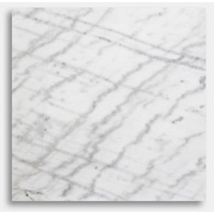Hvid marmorplade 27x27x65cm