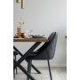 Rafa lysestage - Brun marmor/messing