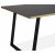 Edge 3.0 spisebordsst 140x90 cm inkl 4 stk. sorte Samset stole i bjet tr - Gr hjtrykslaminat (HPL)