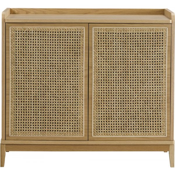 Othello skab - Eg/rattan