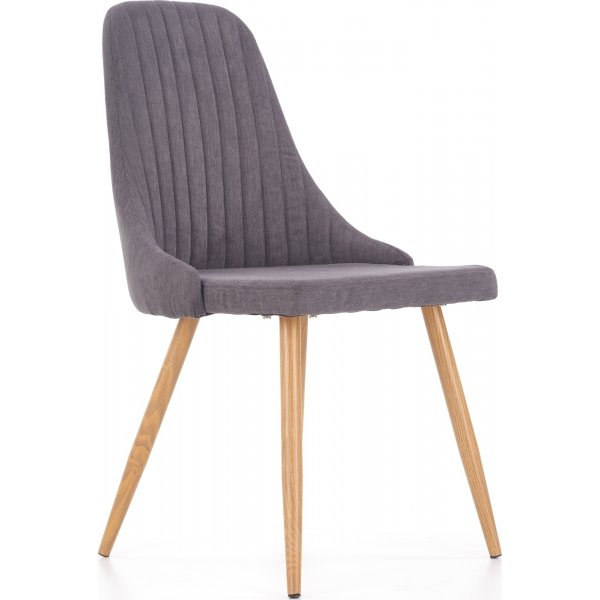 Stol Jeremy - Dark Grey & Oak Look