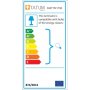 Gondol bordlampe - Slv/hvid