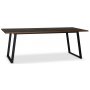 Edge spisebord 240x90 - Brunfarvet fiskeben (Outlet)