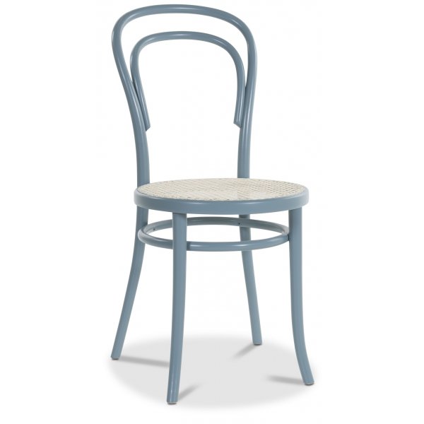 Bentwood Stol No14 Klassiker - Pastelbl / Rotting