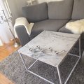 Kundebillede Accent sofabord 75 - Hvid marmor